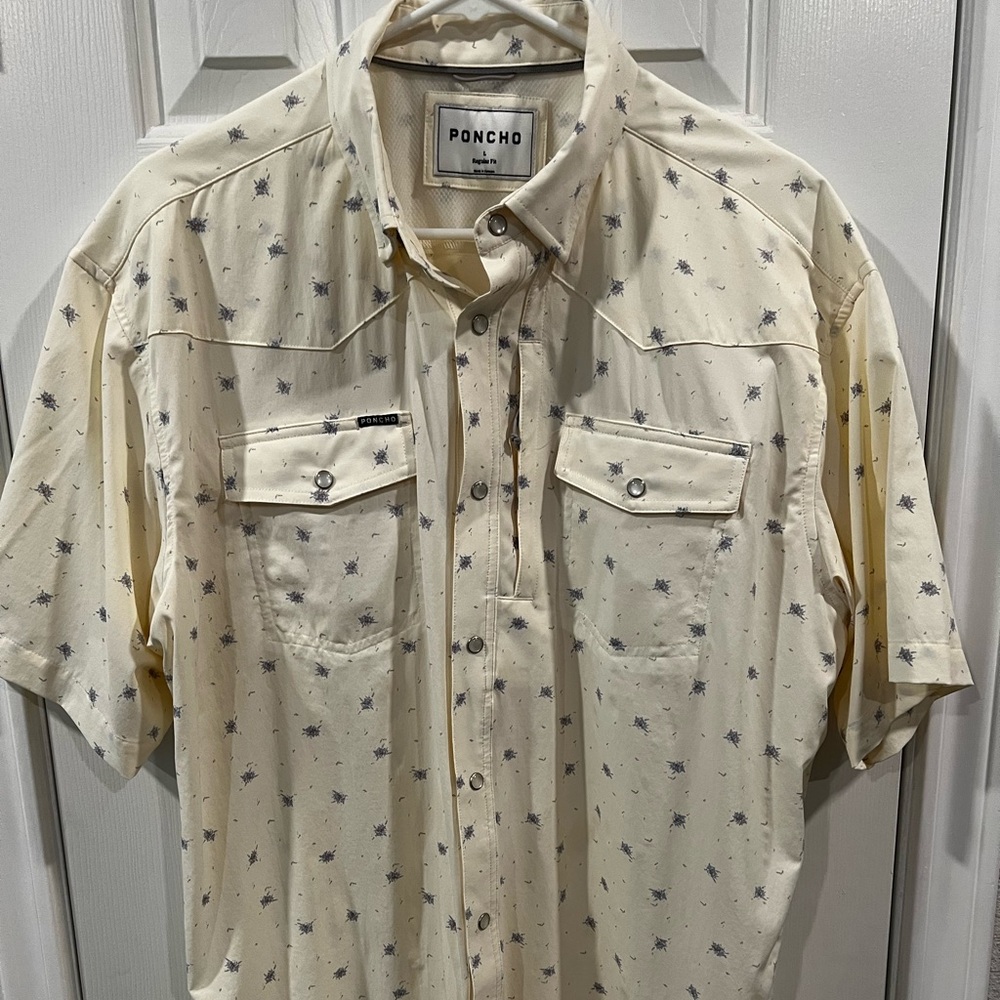 Poncho Outdoors Pearl Snap Shirt